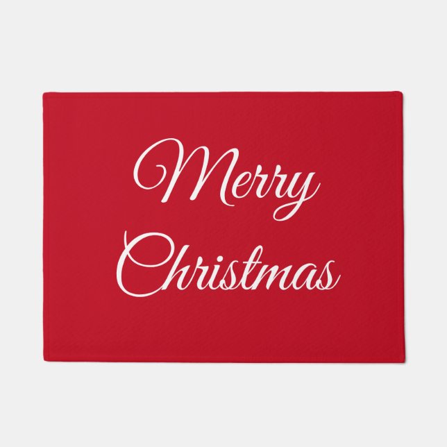 Merry Christmas Doormat (Front)