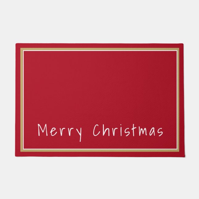 Merry Christmas Doormat (Front)