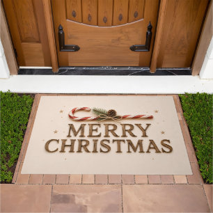 MERRY CHRISTMAS DOORMAT