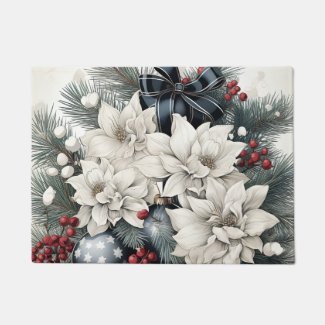 Merry Christmas Doormat Design