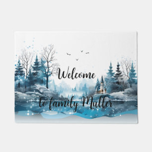 Merry Christmas Doormat Design