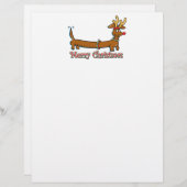 Merry Christmas Doxie (Front/Back)