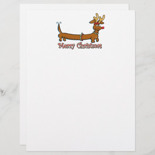 Merry Christmas Doxie (Front/Back)