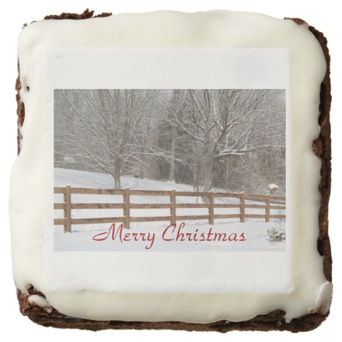 Merry Christmas _ Dozen Brownies