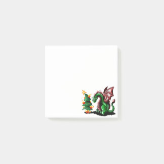 Merry Christmas Dragon Post-it Notes