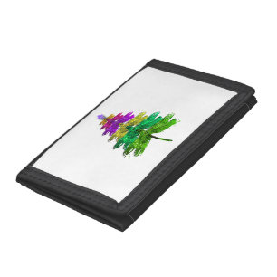 Merry Christmas Dragonfly Christmas Tree T Shirt Tri-fold Wallet