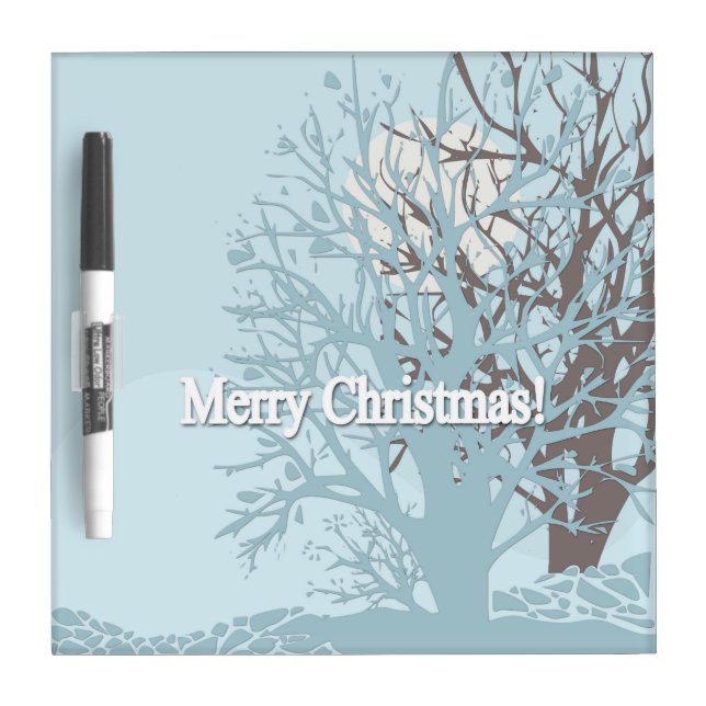 Merry Christmas! Dry Erase Board (Front)