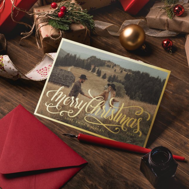 Merry Christmas | Elegant Christmas Holiday Photo (Creator Uploaded)