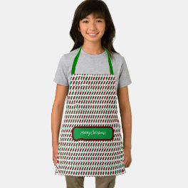 Merry Christmas Elegant & Modern Customize Apron