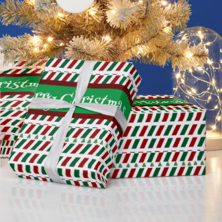 Merry Christmas Elegant & Modern Customize Wrapping Paper