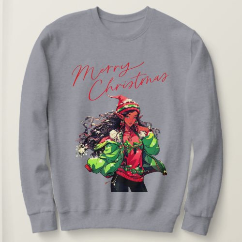 Merry Christmas Elf Sweatshirt