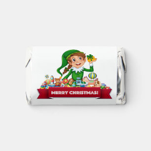 Merry Christmas Elves Hershey's Miniatures