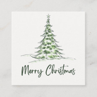 Merry Christmas Enclosure Card