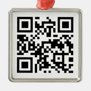 Merry Christmas - English Metal Ornament