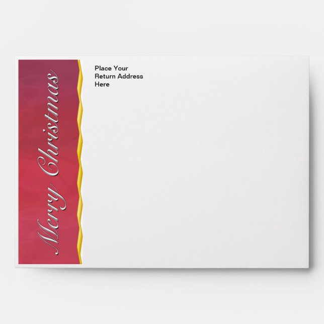 Merry Christmas Envelope 2 (Front)
