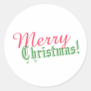 Merry Christmas! Envelope Seal