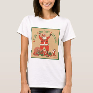 Merry Christmas Everybody! Vintage Santa Claus T-Shirt