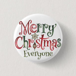 Merry Christmas everyone Button