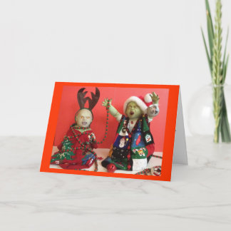 Merry Christmas, Everyone. Even zombies Holiday Card