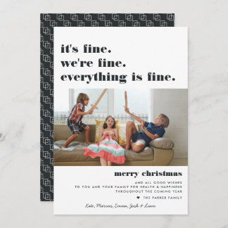 Merry Christmas | Everything is Fine Funny Holiday