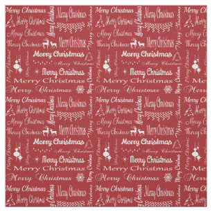 Merry Christmas Fabric