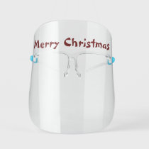 Merry Christmas Kids' Face Shield
