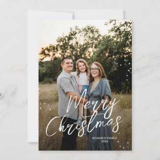Merry Christmas Family Card
