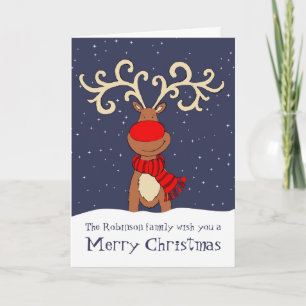 Merry Christmas family card