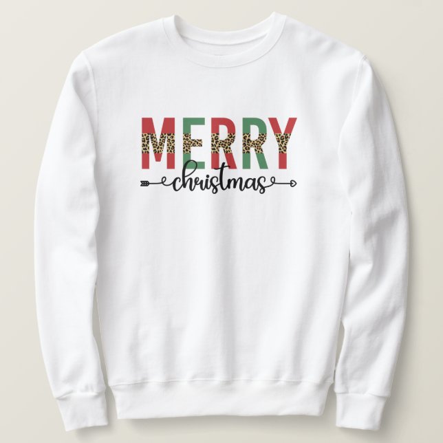 Merry Christmas Family Christmas Celebration Gifts Sweatshirt (Design Front)