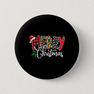 Merry Christmas Family Matching Outfits Xmas Men W Button