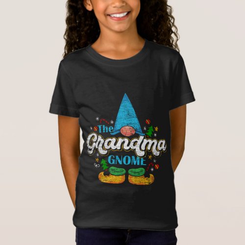 Merry Christmas Family Matching Pajama The Grandma T_Shirt