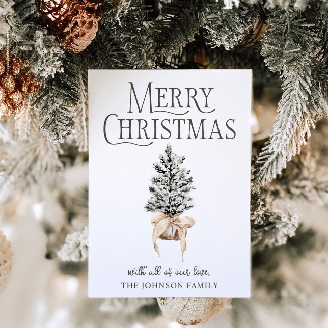 Merry Christmas Farmhouse Holiday Card (Creator Uploaded)