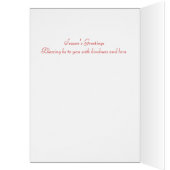 Merry Christmas Father Cards (Inside (Left))