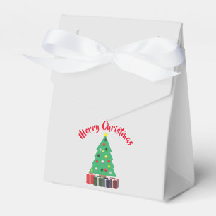 Merry Christmas Favor Boxes