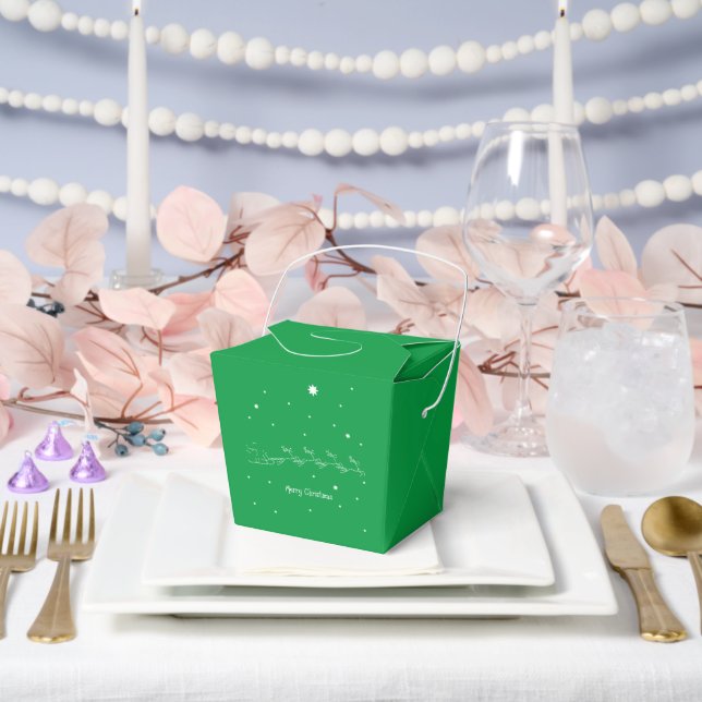 Merry christmas favor boxes (Wedding)