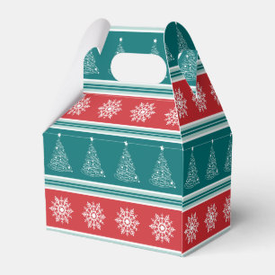 Merry Christmas Favor Boxes