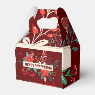 Merry Christmas  Favor Boxes