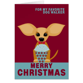 Dog Walker Greeting Cards  Zazzle