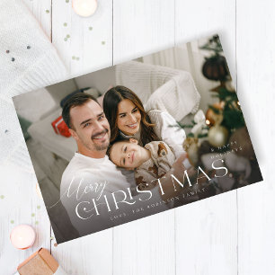 Merry Christmas Festive Minimalist H Photo