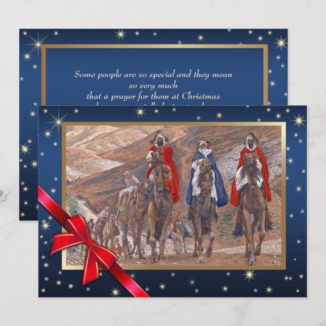 Merry Christmas. Fine Art Christmas Cards (Front/Back)