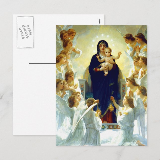 Merry Christmas. Fine Art Christmas Postcards (Front/Back)