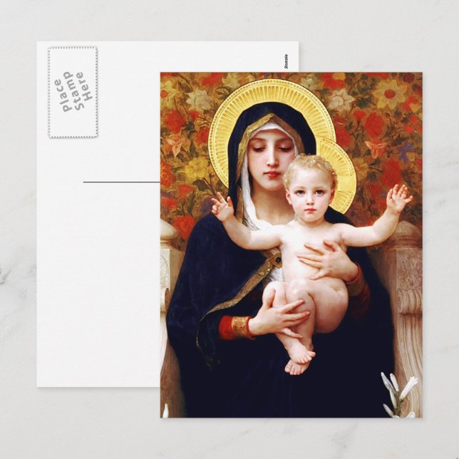 Merry Christmas. Fine Art Christmas Postcards (Front/Back)