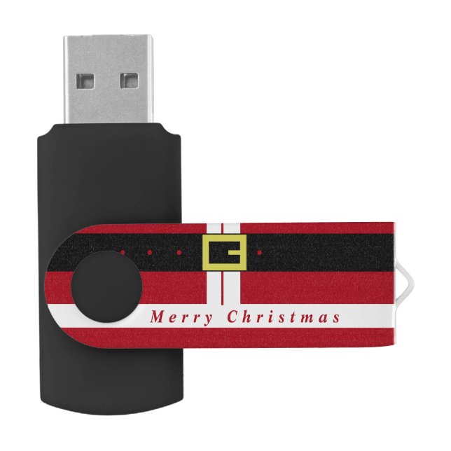 Merry Christmas Flash Drive Gifts - Santa Claus (Opened)