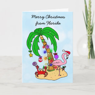 Merry Christmas Florida Humor Card