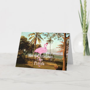 Merry Christmas, Florida Scene, Card