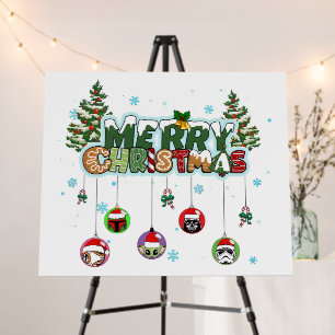 Merry Christmas Foam Board