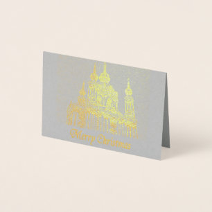 Merry Christmas Foil Card