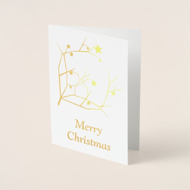 Merry Christmas Foil Card (Front)