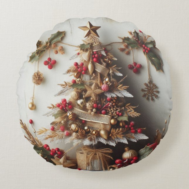 Merry Christmas for all Rectangle cushion (Front)
