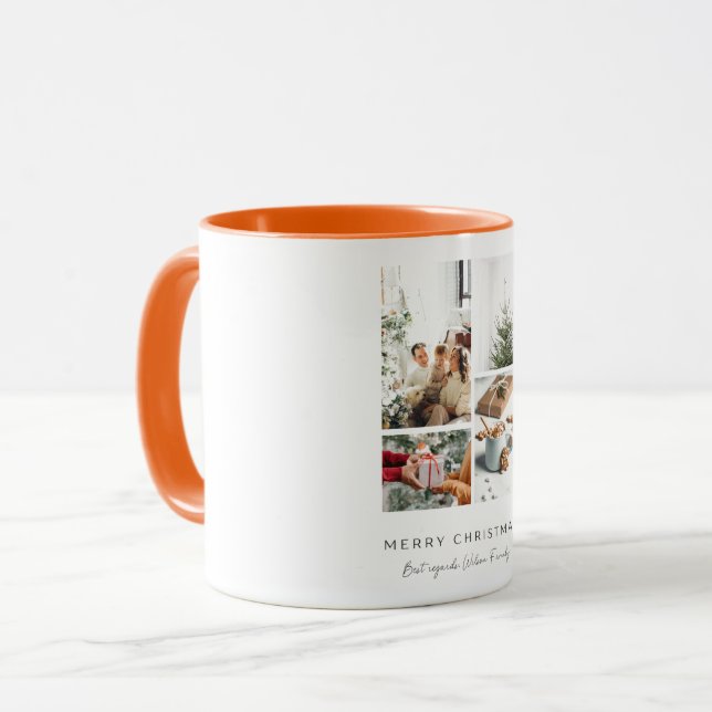 Merry Christmas for Santa Gift's Wilson Family Mug (Front Left)